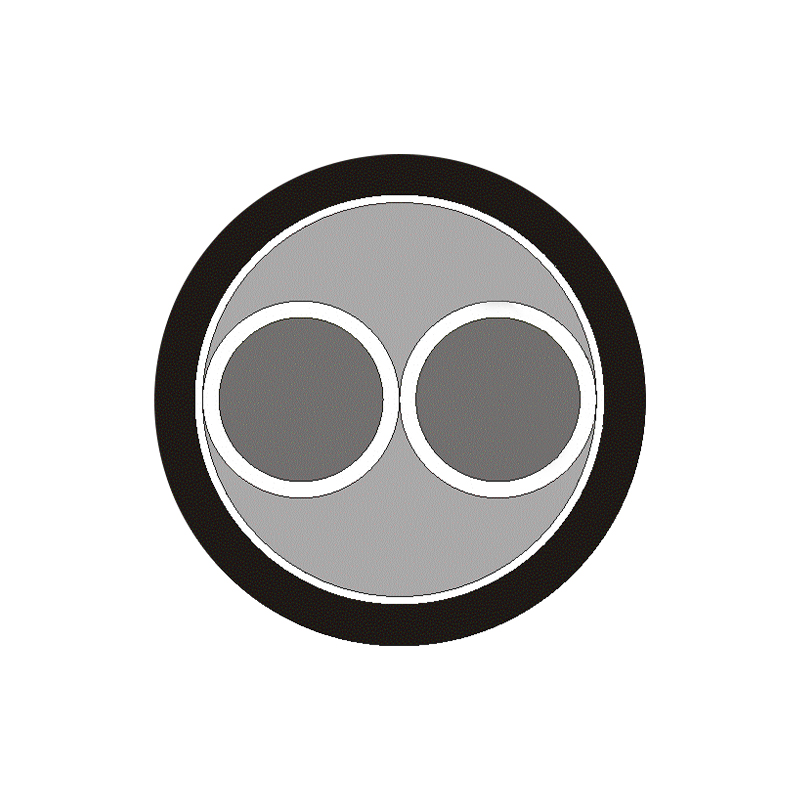 Cabo de controle isolado de plástico