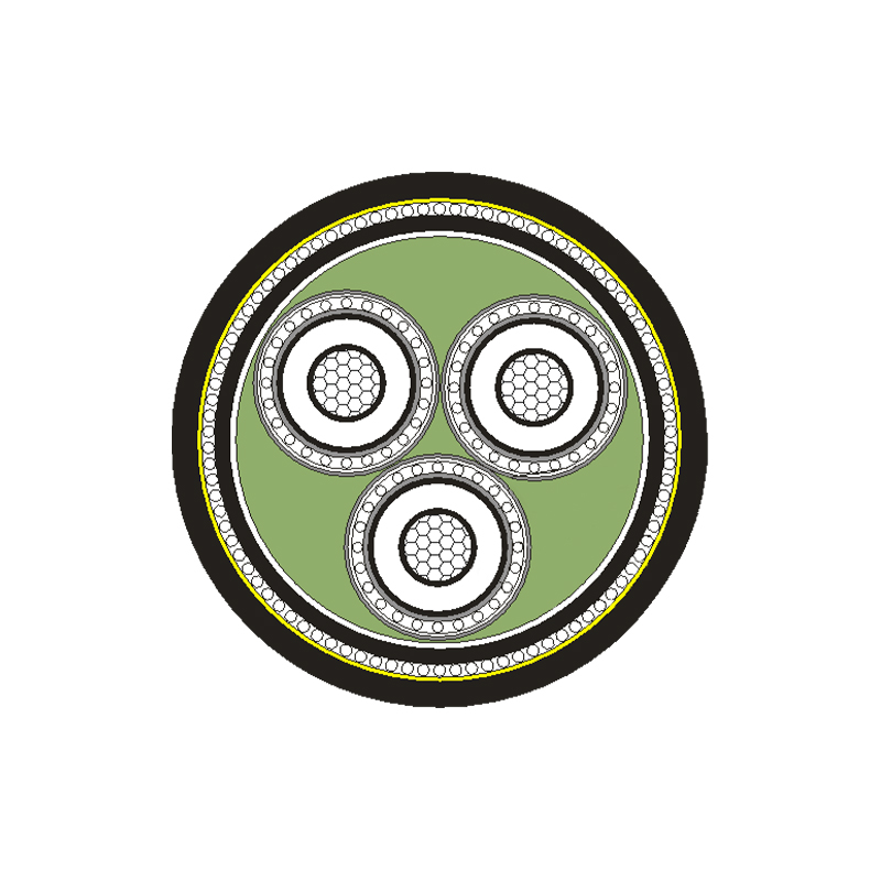 Cabo de alimentação isolado em XLPE para tensão nominal 3,6/6kV -26/35kV