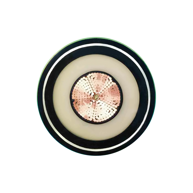 Bainha de alumínio ondulada do cabo da isolação de XLPE para a tensão avaliado de 290/500kV