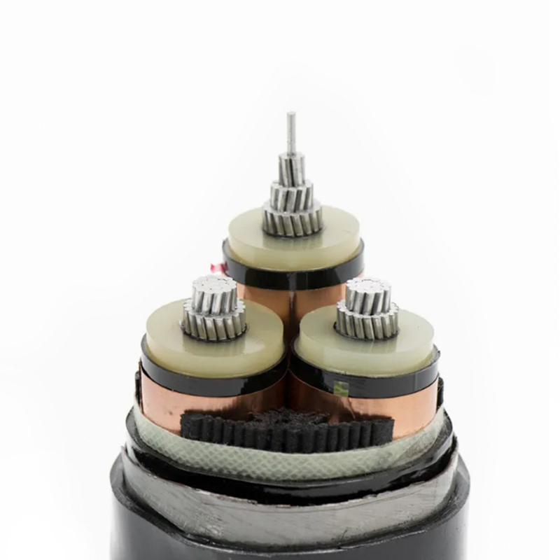 Cabo de alimentação isolado em XLPE para tensão nominal 3,6/6kV -26/35kV